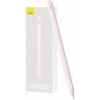 Baseus Tablet Tool Active Stylus Pen Smooth Wtiting 2 Wireless Charging with LED Indicator + Active Replaceable Tip for iPad, Pink (SXBC060104)