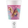 Procos Tégliky papierové - Barbie 200 ml, 8 ks