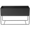 Ferm Living Truhlík na rastliny Plant Box Large, Black