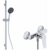Kielle Nefia Sprchový set s batériou, chróm 20627SN100 1 set