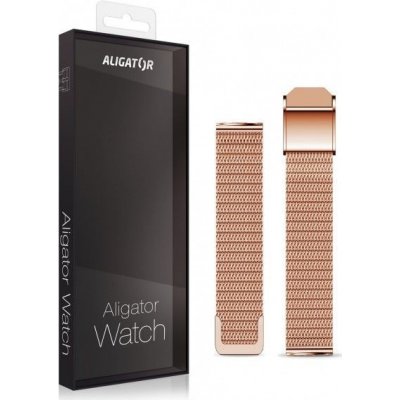 Náhradný kovový remienok pre Aligator Watch Grace 16mm, rosegold