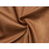 Hnědé saténové prostěradlo plachta bez gumy 140x230