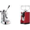 La Pavoni Professional Lusso + Eureka Mignon Bravo, CR ferrari red