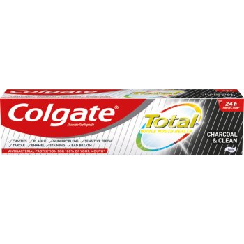 Colgate Advanced White bieliaca zubná pasta s aktívnym uhlím 75 ml