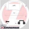 Sada brzdových platničiek kotúčovej brzdy ZIMMERMANN 24606.175.3