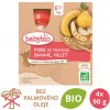 Babybio vrecko hruška Banán proso 4 x 90 g