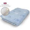DRYBED Premium Vet Bed Pawmix svetlomodrý 100 x 75 cm