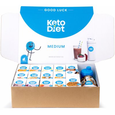 KetoDiet 3-týždenný balíček MEDIUM pre 1. krok 105 porcií 5005g