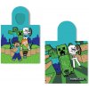 Detské bavlnené pončo Minecraft 55x110cm Faro
