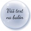 Svet balonku Balón s textom Priehľadný