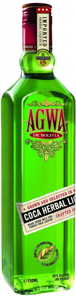 Agwa de Bolivia Coca Leaf Liqueur 30% 0,7 l (čistá fľaša)