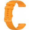 Techsuit - Watchband 20mm (W006) remienok pre Samsung Galaxy Watch 4 / 5 / Active 2, Huawei Watch GT 3 (42 mm) / GT 3 Pro (43 mm) – oranžový KF239522