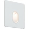Paulmann 92922 LED zápustné orientačné svietidlo na schody Wall 1x1,7W | 50lm | 2700K - biela