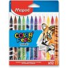 MAPED Color'Peps Animals, fixky, šírka stopy 2,8mm, okrúhy hrot, vyprateľné (12 farieb)