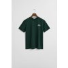 TRIČKO GANT GRAPHIC SS T-SHIRT TARTAN GREEN
