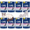 CALITTI Clumping Crystal silikónová podstielka pre mačky 8 x 3,8 l SADA