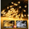 Venkovní řetěz na baterie s časovačem 100 LED/12 m