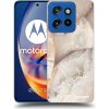 Picasee ULTIMATE CASE pro Motorola Edge 50 Neo - Cream marble