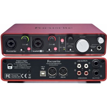 Focusrite Scarlett 2i4 2nd Gen