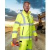 ARDON HI-VIS REF 501/502 / Reflexná softshellová bunda - HV žltá M