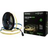 LED pásik COB 7W/m 630lm/m 320LED/m 24V 3000K, teplá biela IP20 Roll 5m + napájací zdroj + diaľkové ovládanie Ecolight