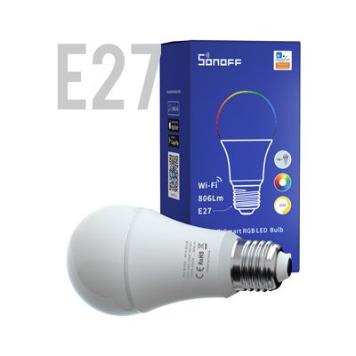 SONOFF B05-BL, eWeLink Smart žiarovka E27, RGB B05-BL-A60