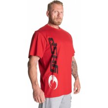 Gasp pánske športové fitness voľné tričko Gasp červené