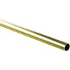 Šatní tyč o 25 mm, délka 2000 mm, mosaz leštěná