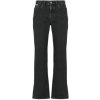 Calvin Klein Jeans Rovné džínsy LONGUEUR REGULAR HIGH RISE STRAIGHT CK ESSENTIAL Čierna