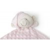 INTERBABY SET MÉĎA - ergonomický vankúšik + prítulka - ružový
