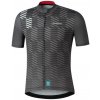 SHIMANO Cyklistický dres s krátkym rukávom - AEROLITE - šedá