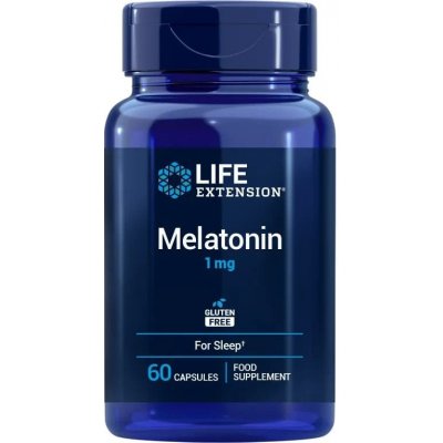 Life Extension Melatonín 1 mg 60 kapsúl