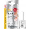Eveline lak na nechty Total Action 8v1 Silver Shine 12 ml