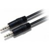 Audio kábel, 3,5 mm jack, 2,5 m, EQUIP