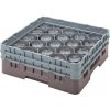 Cambro Kôš Camrack 20 pozícií, výška pohára 13,2 cm - Hnedá| TOM, R-20S434-167