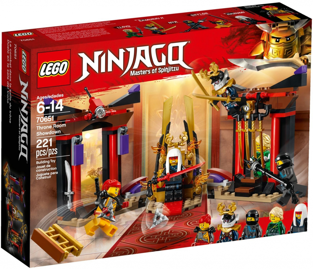 LEGO® NINJAGO® 70651 Súboj v trónnej sále
