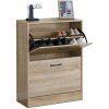 Autronic ABO-G1014 OAK Botník, mdf, hnedá, ABO-G1014 OAK