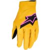ALPINESTARS rukavice SUPERTECH MX zlatá/čierna/ružová fluo 2026 - M