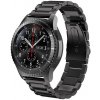 Náramok na hodinky z nehrdzavejúcej ocele Samsung Galaxy / Xiaomi / Garmin / Huawei / Univerzálny 22 mm čierna farba