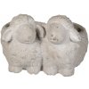 Clayre & Eef Cementový obal na kvetináč ovečky - 18 * 17 * 12 cm - Clayre & Eef
