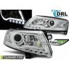 Tuning-tec SVETLOMETY TUBE LIGHT DRL CHROME pasuje na AUDI A6 C6 04.04-08