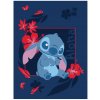 Flanelová deka Stitch Aloha 110x150cm