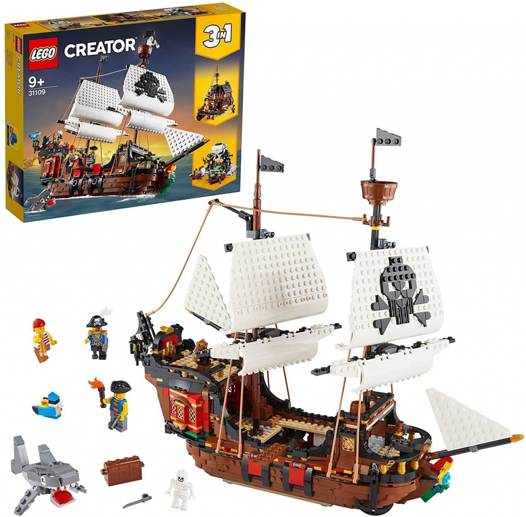 LEGO® Creator 31109 Pirátska loď od 96,2 € - Heureka.sk