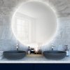 Baltica Design Bright zrkadlo 90x90 cm okrúhly s osvetlením 5904107913490