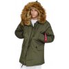 Alpha Industries zimná bunda Explorer Dark green Farba: zelená, Veľkosť: L