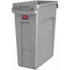 Plastový odpadkový kôš Rubbermaid Slim Jim na triedený odpad, objem 60 l