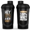 Nutrend Šejkr 100% Whey Protein 600ml černý