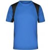 James&Nicholson Pánske funkčné tričko JN306 Royal 3XL