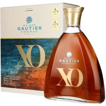 Gautier XO 40% 0,7 l (kartón)