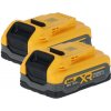 Dewalt 18V 3.5 Ah 2x POWERSTACK akumulátor DCBP318S2